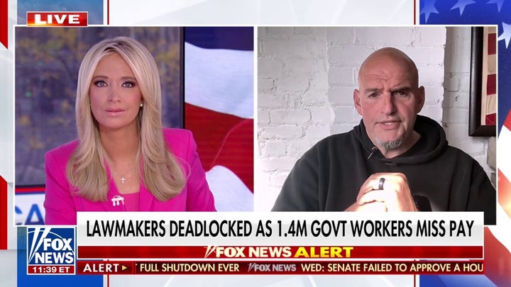 Republicans dub Fetterman ‘voice of reason’ after he accuses his own party of ‘playing chicken’